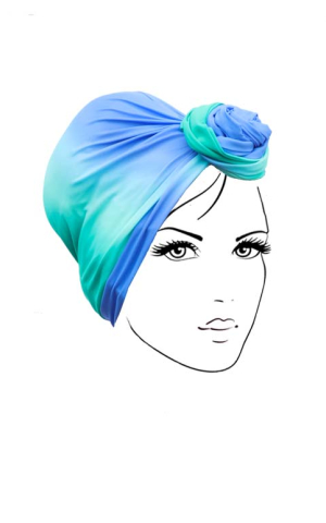 matching head-scarf headcover