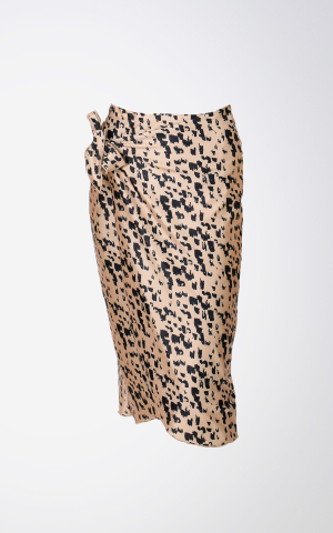 Mix & Match- Leopard skirt modest swimset 